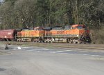 BNSF 4992 & 1030